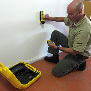 Termite Inspection using thermal and radar equipment Termite Inspection using thermal and radar equipment